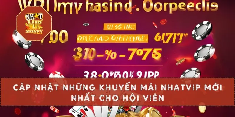 Cập nhật những khuyến mãi Nhatvip mới nhất cho hội viên
