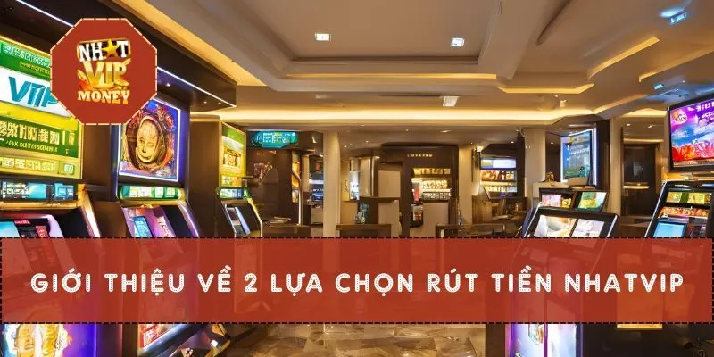 Giới thiệu về 2 lựa chọn rút tiền NHATVIP